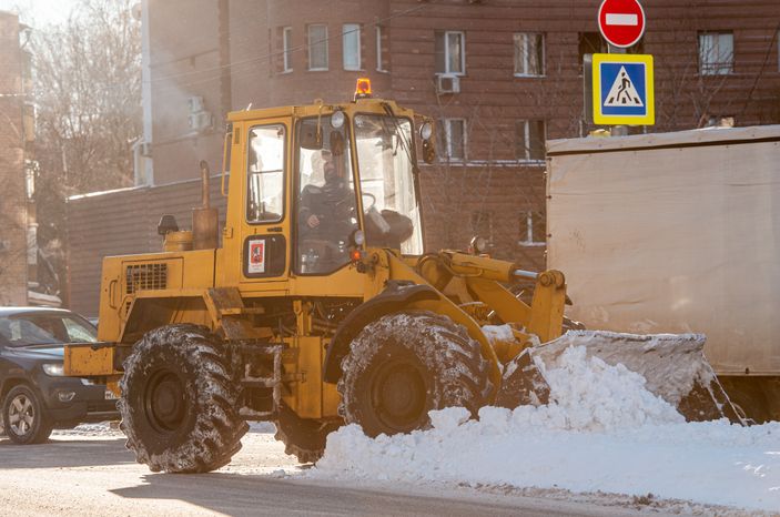 Зима в Москве