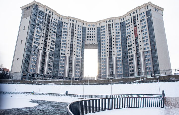 Зимние виды города Щелково