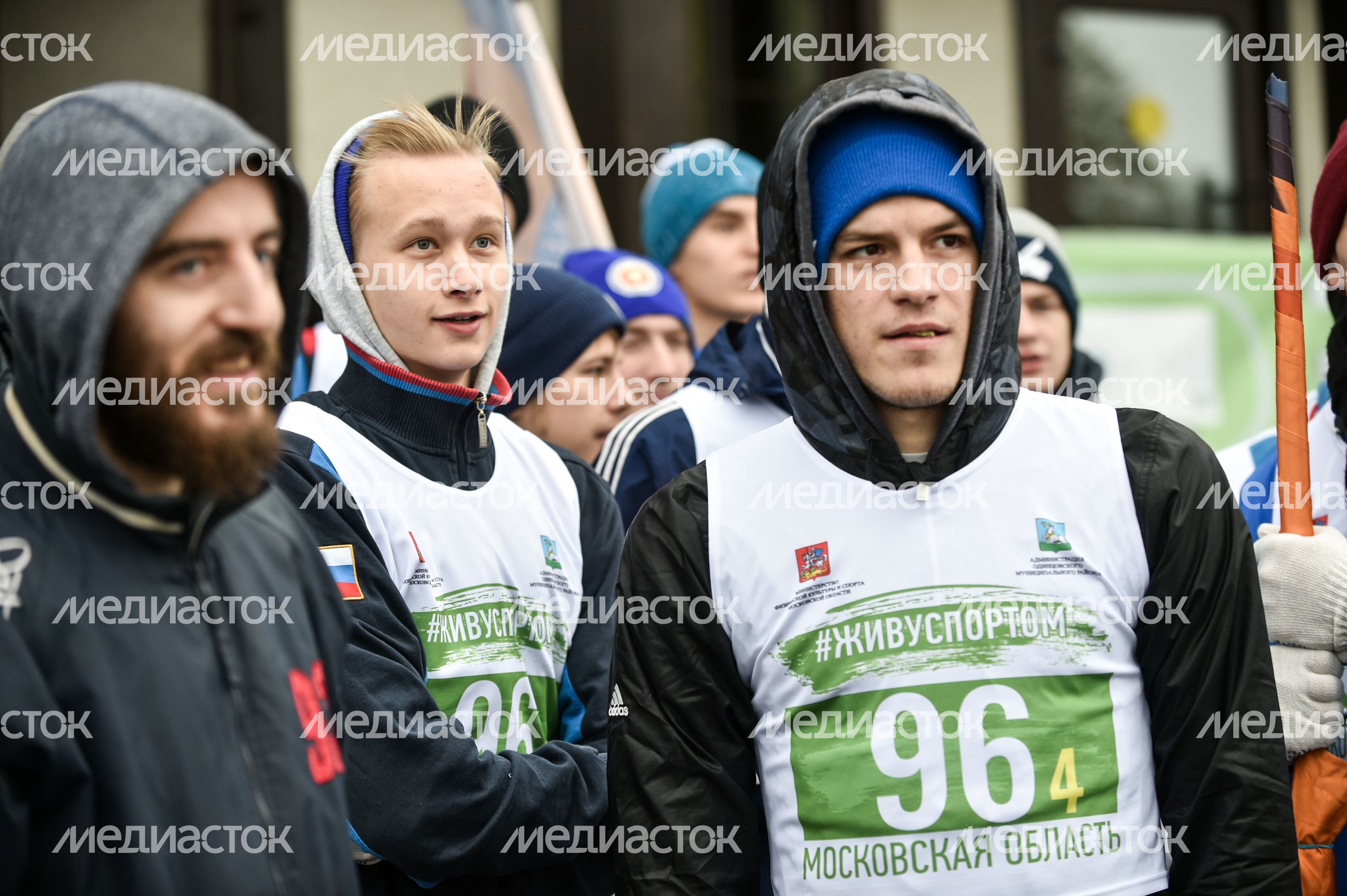 Спортивно-патриотический марафон «Живу спортом» в Одинцово