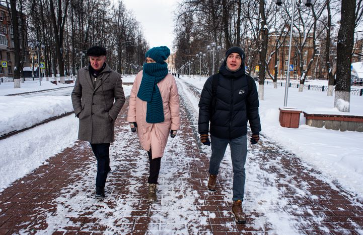 Зимние виды города Жуковский