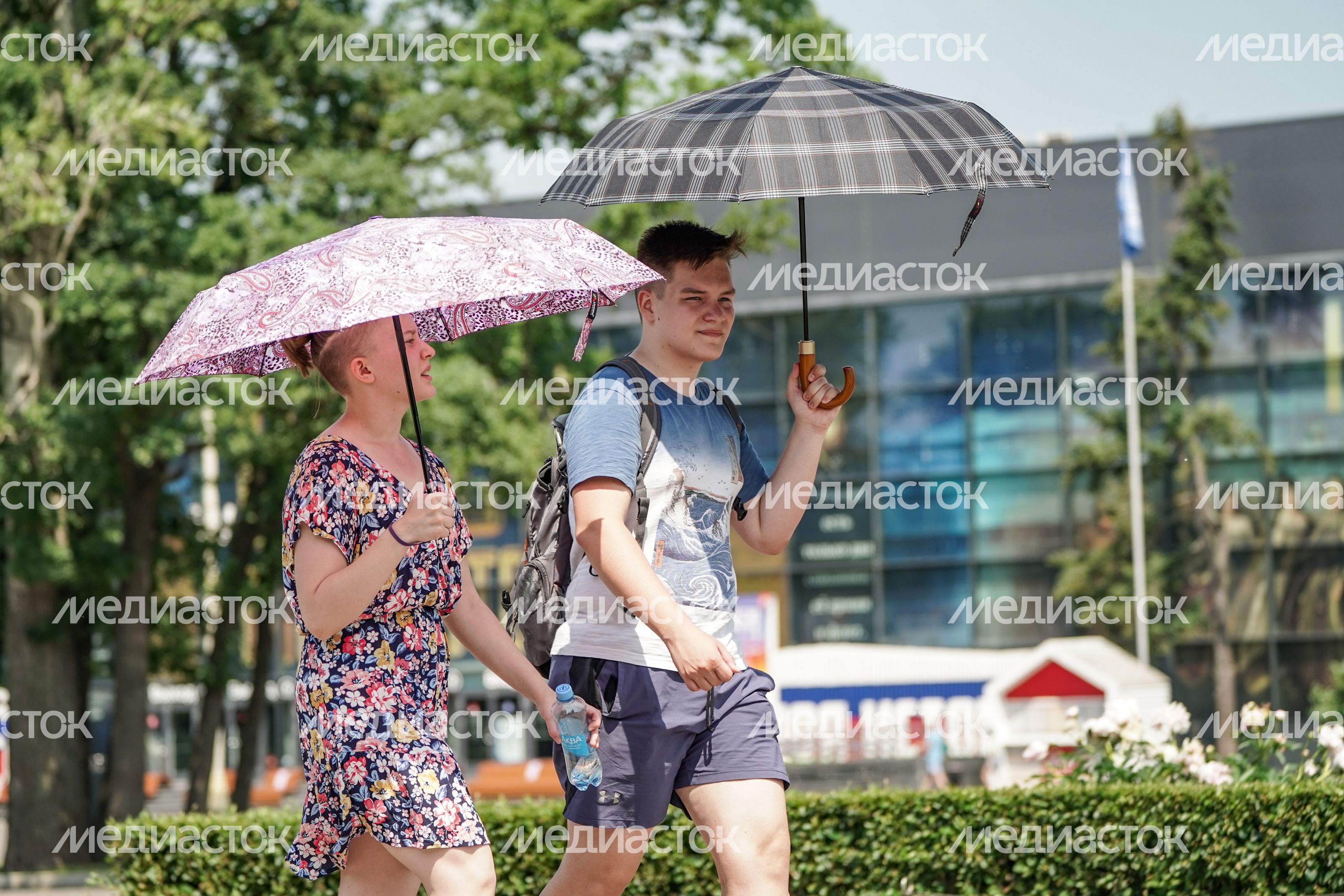 Аномальная жара в Москве