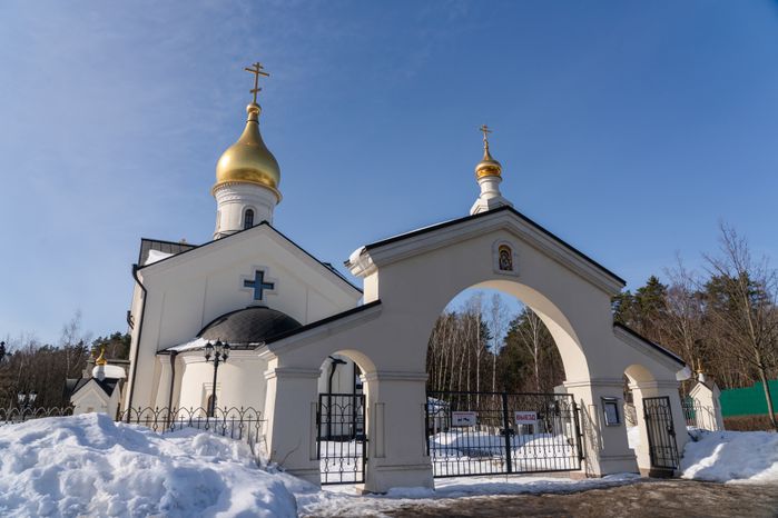 Одинцовский округ. Храм Казанской иконы Божией Матери в поселке Мещерский