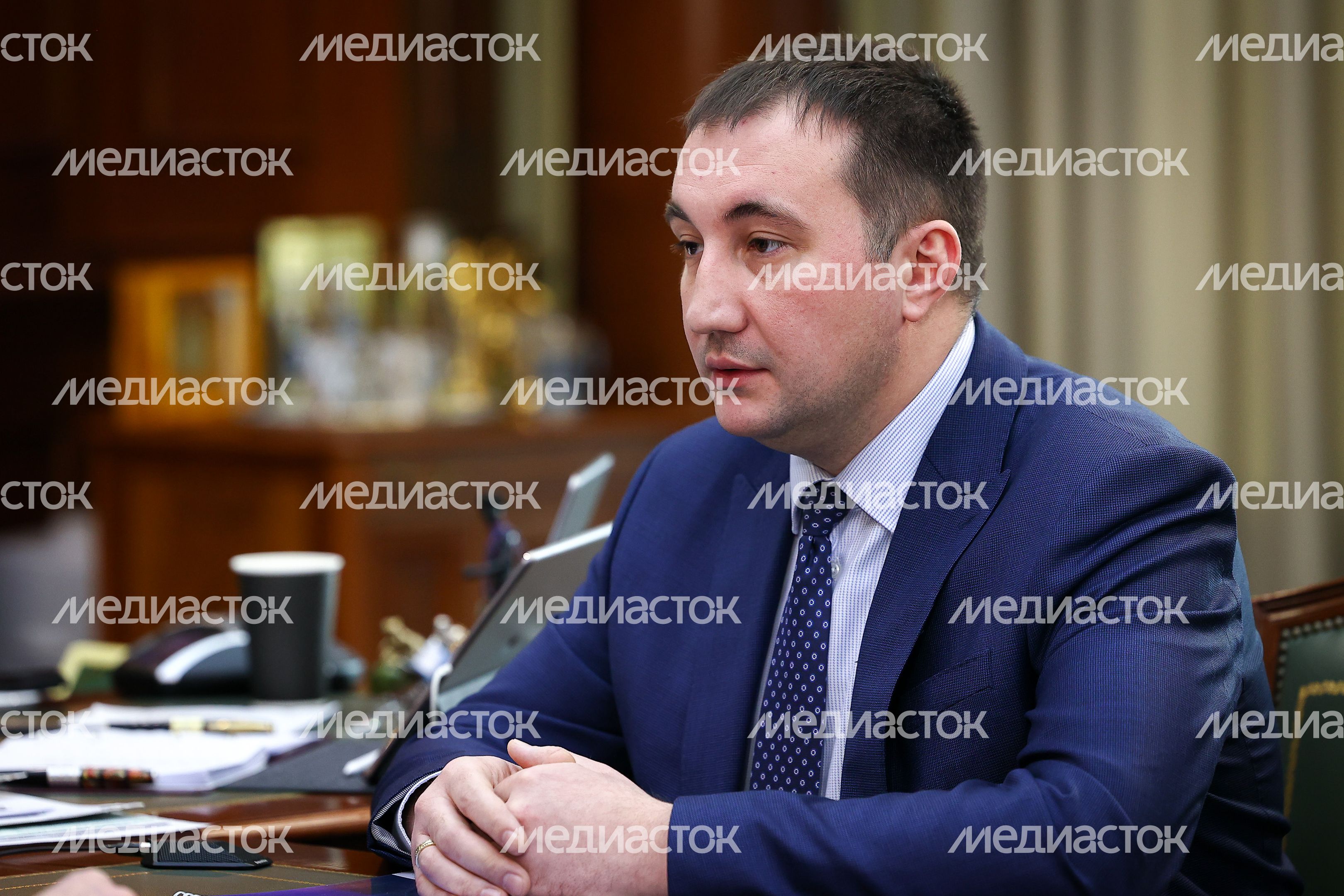 Губернатор провел встречу с врип г.о. Дзержинский Губернатор провел встречу с врип г.о. Дзержинский