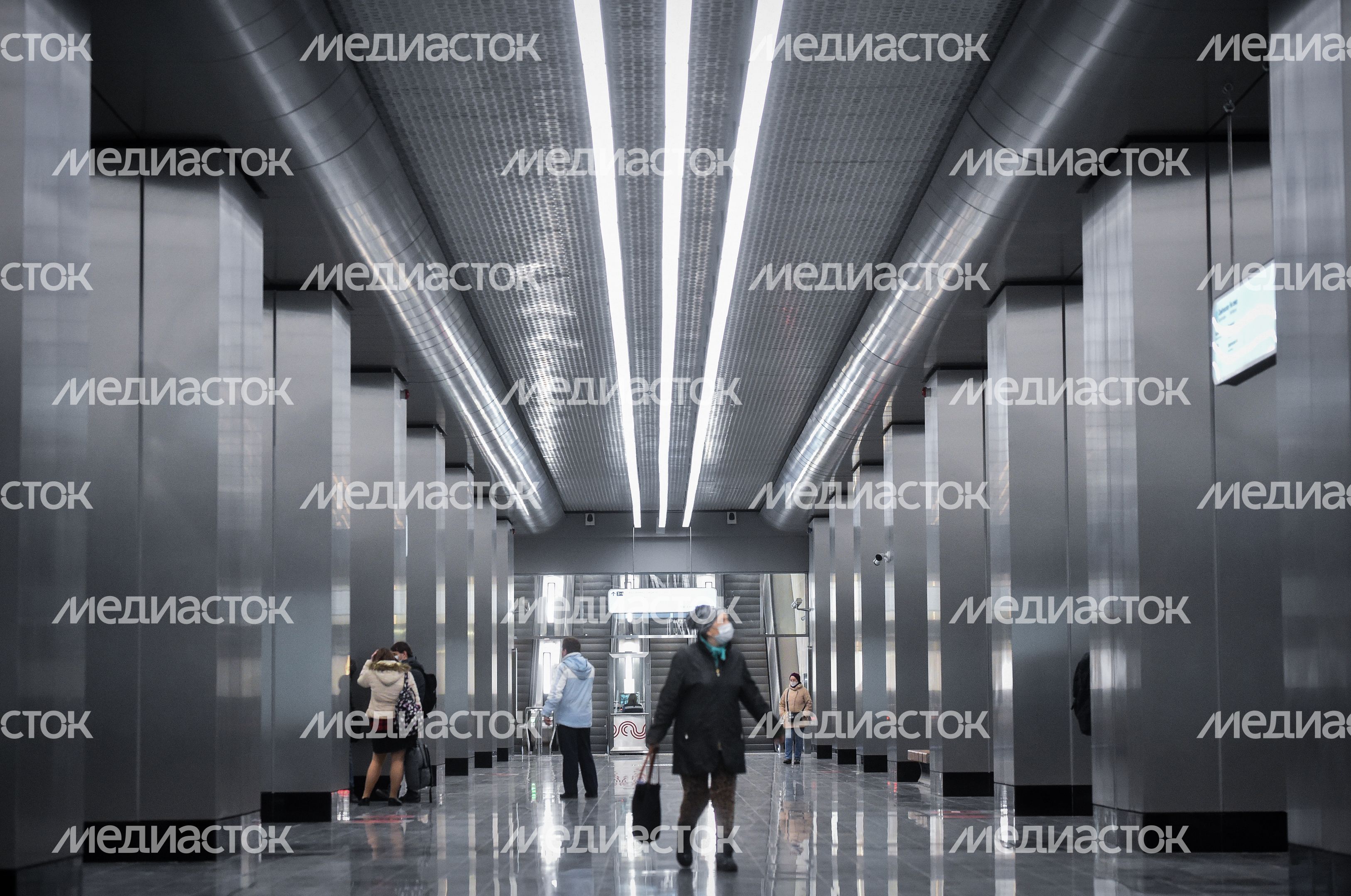 Открытие новых станций метро «Народное Ополчение» и «Мневники» в Москве