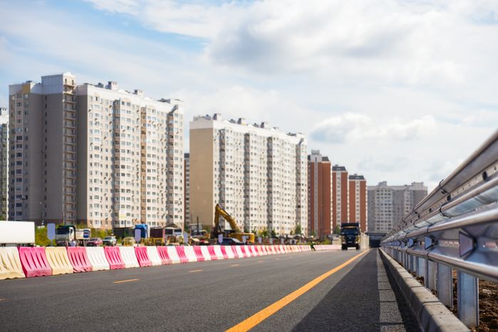 Открытие предпоследнего участка Южно-Лыткаринской автодороги