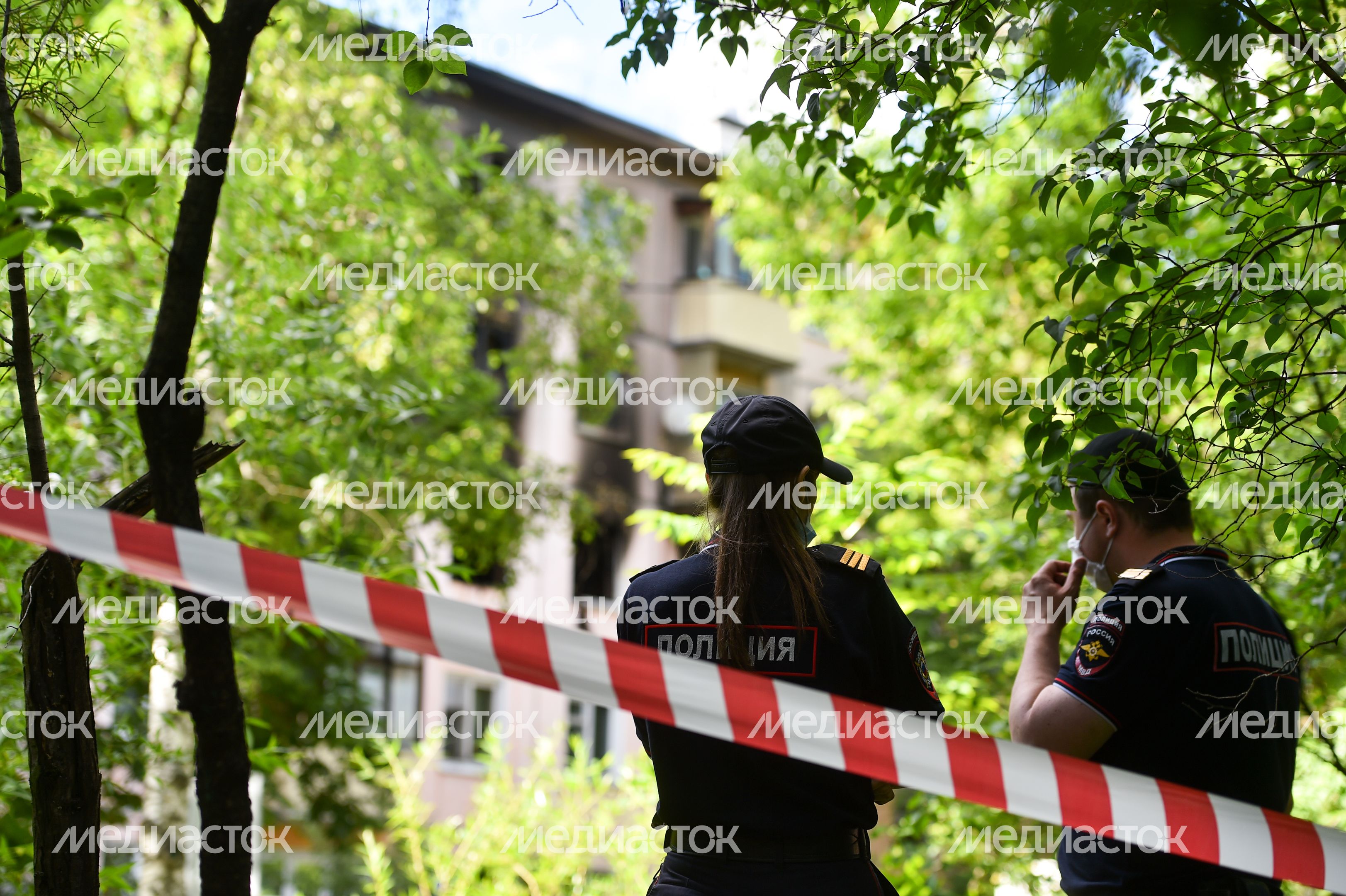 Кадры с места взрыва в доме на улице Проходчиков в Москве