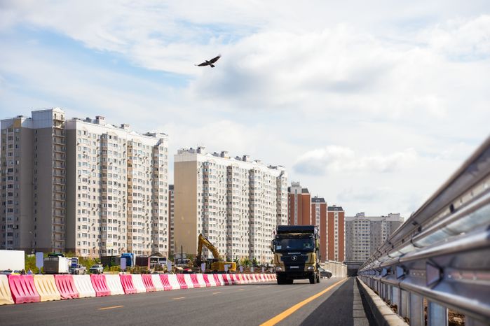 Открытие предпоследнего участка Южно-Лыткаринской автодороги