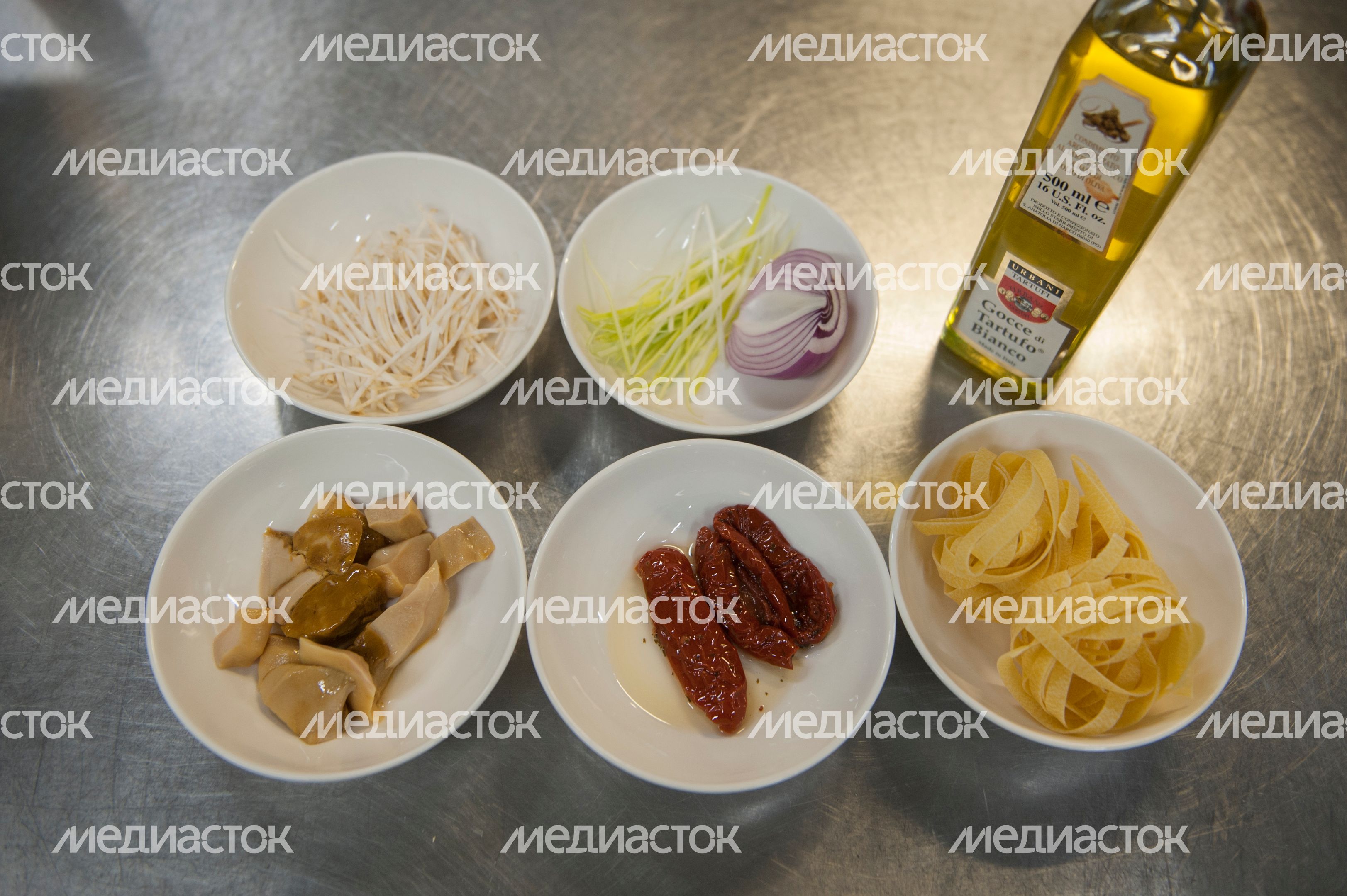 Приготовление пасты с белыми грибами