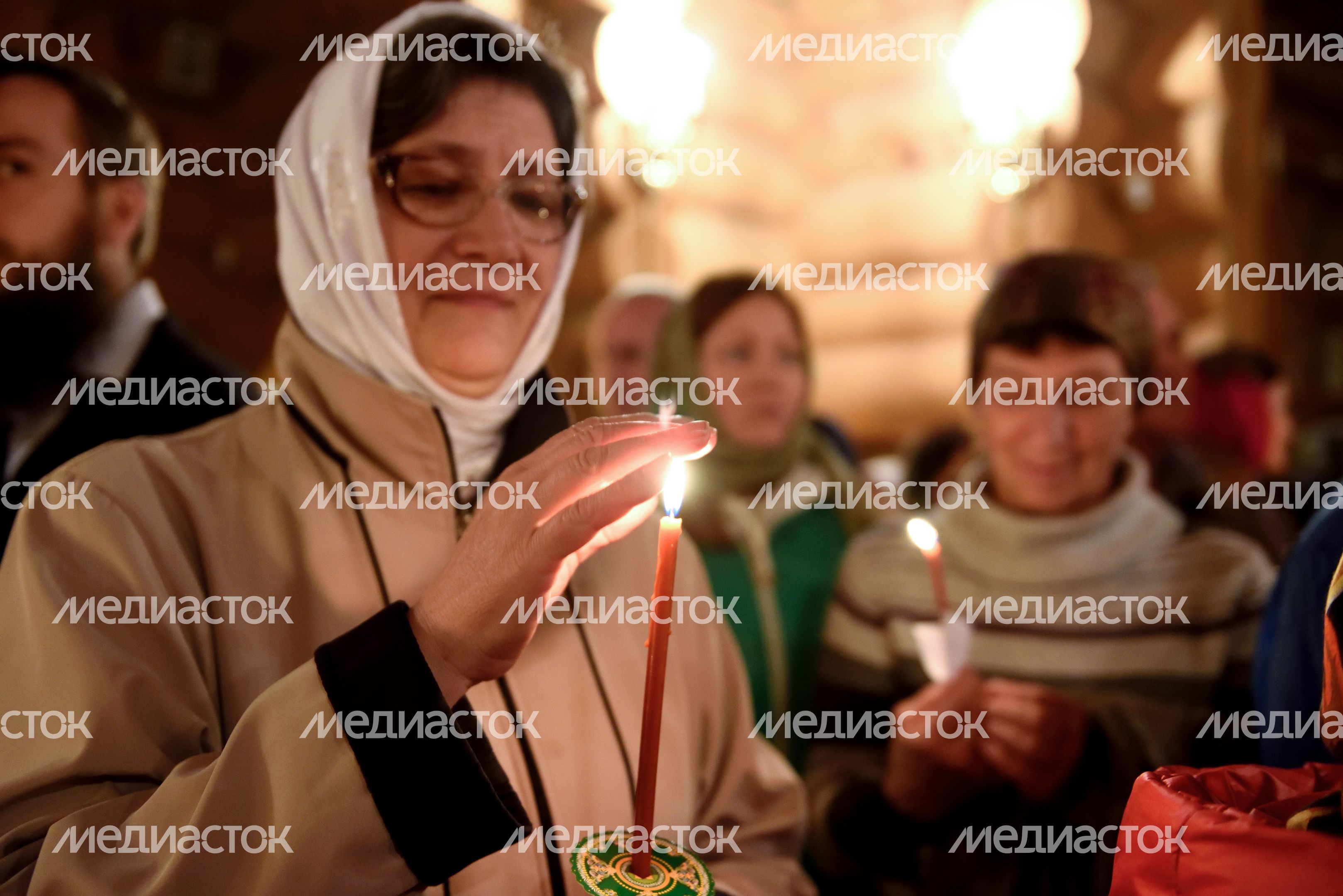 Пасхальное богослужение в Балашихе