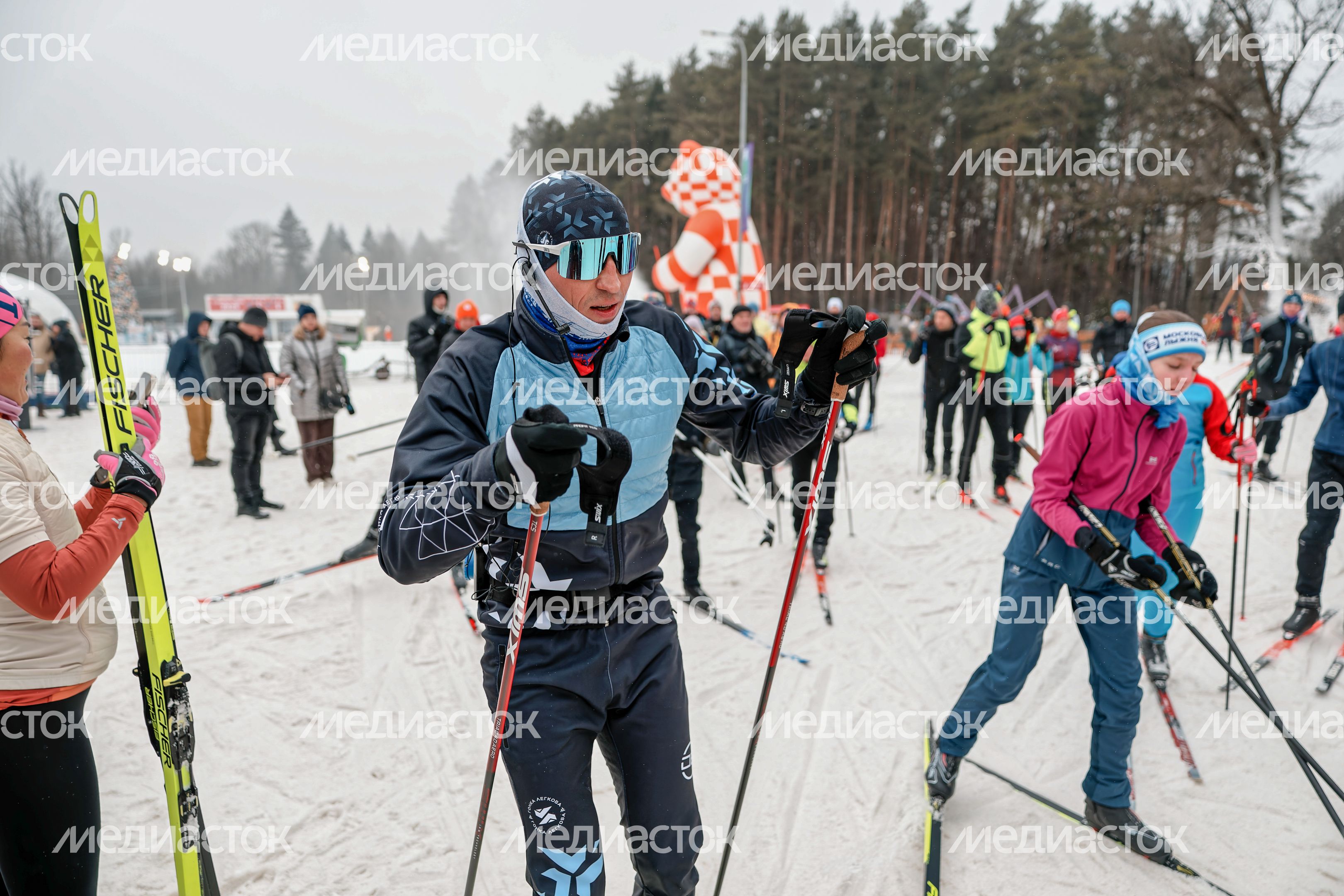 Тренировка для лыжников от Олимпийского чемпиона Александра Легкова в Одинцово Тренировка для лыжников от Олимпийского чемпиона Александра Легкова в Одинцово