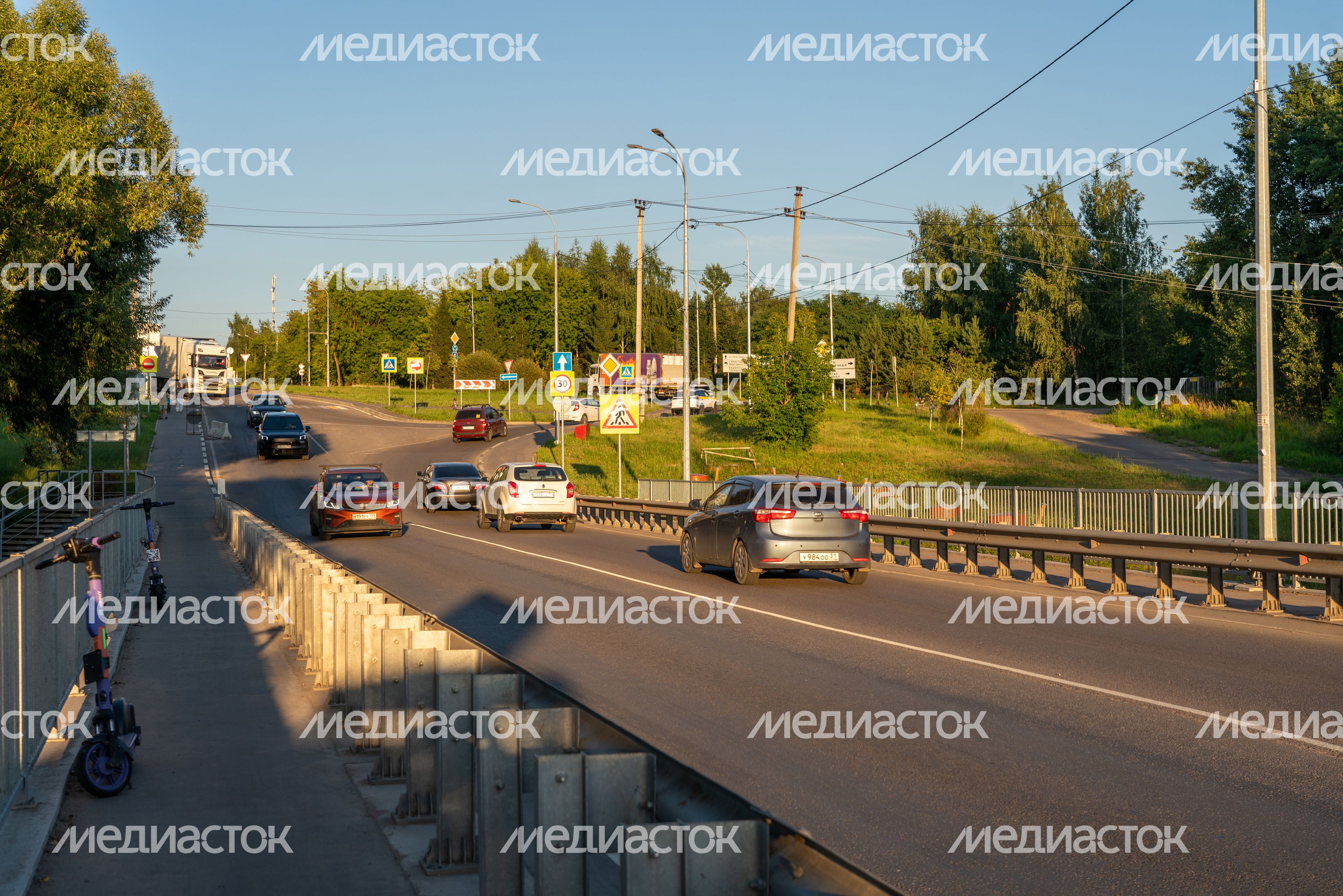 Племхозский мост через реку Рожайку в округе Домодедово Племхозский мост через реку Рожайку в округе Домодедово