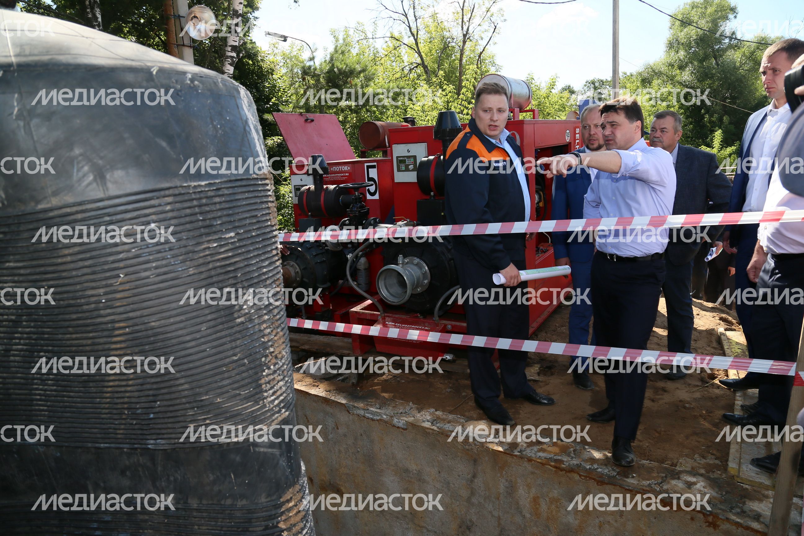 А. Воробьев посетил Балашиху с рабочим визитом