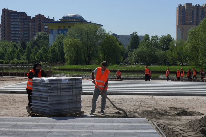 В Одинцове завершается масштабная реконструкция Центральной площади