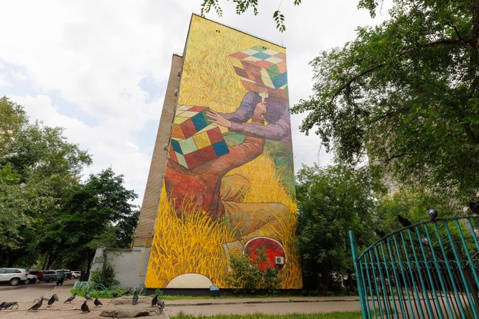 Муралы в Железнодорожном, Балашиха