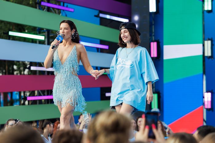 Ида Галич на открытии VK Fest -2024 в московских "Лужниках"