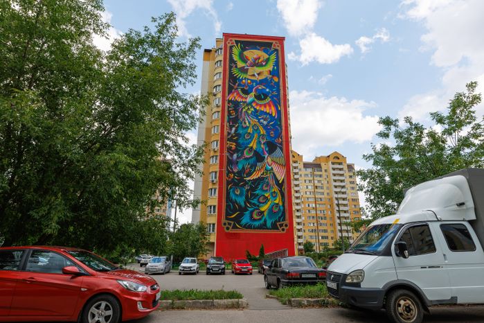 Муралы в Железнодорожном, Балашиха