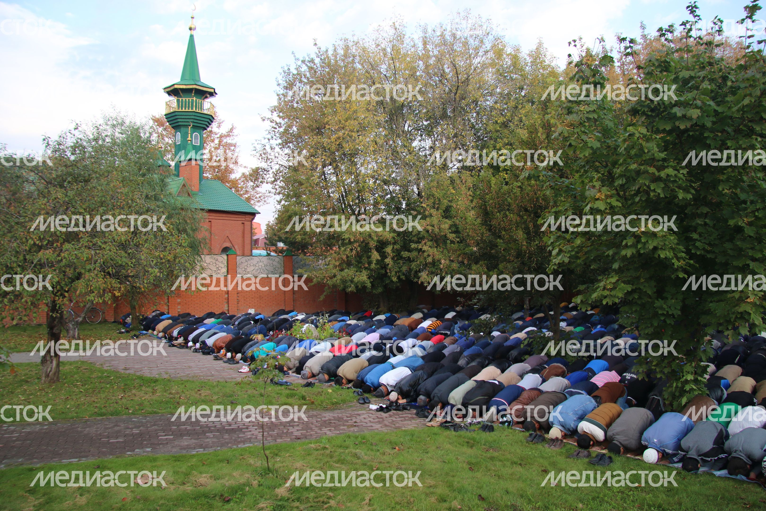 Празднование Курбан-Байрама в Щелково