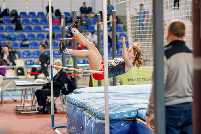 Спортивное соревнование Московской области по легкой атлетике в помещении в Щелково