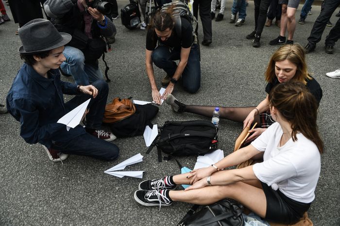 Митинг против блокировки Telegram в Москве