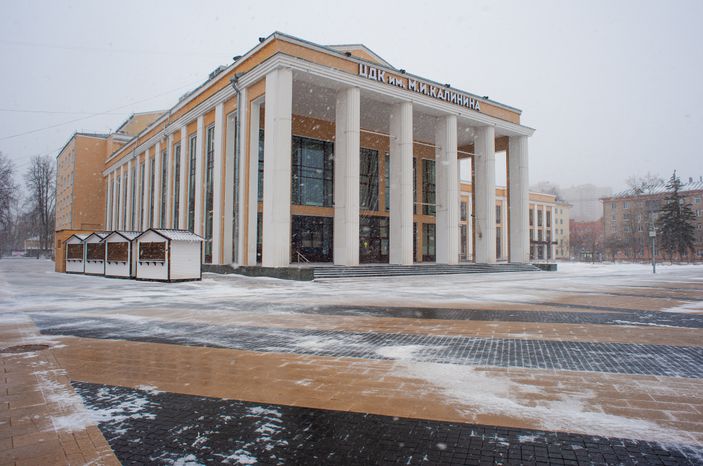 Зимние виды города Королёв