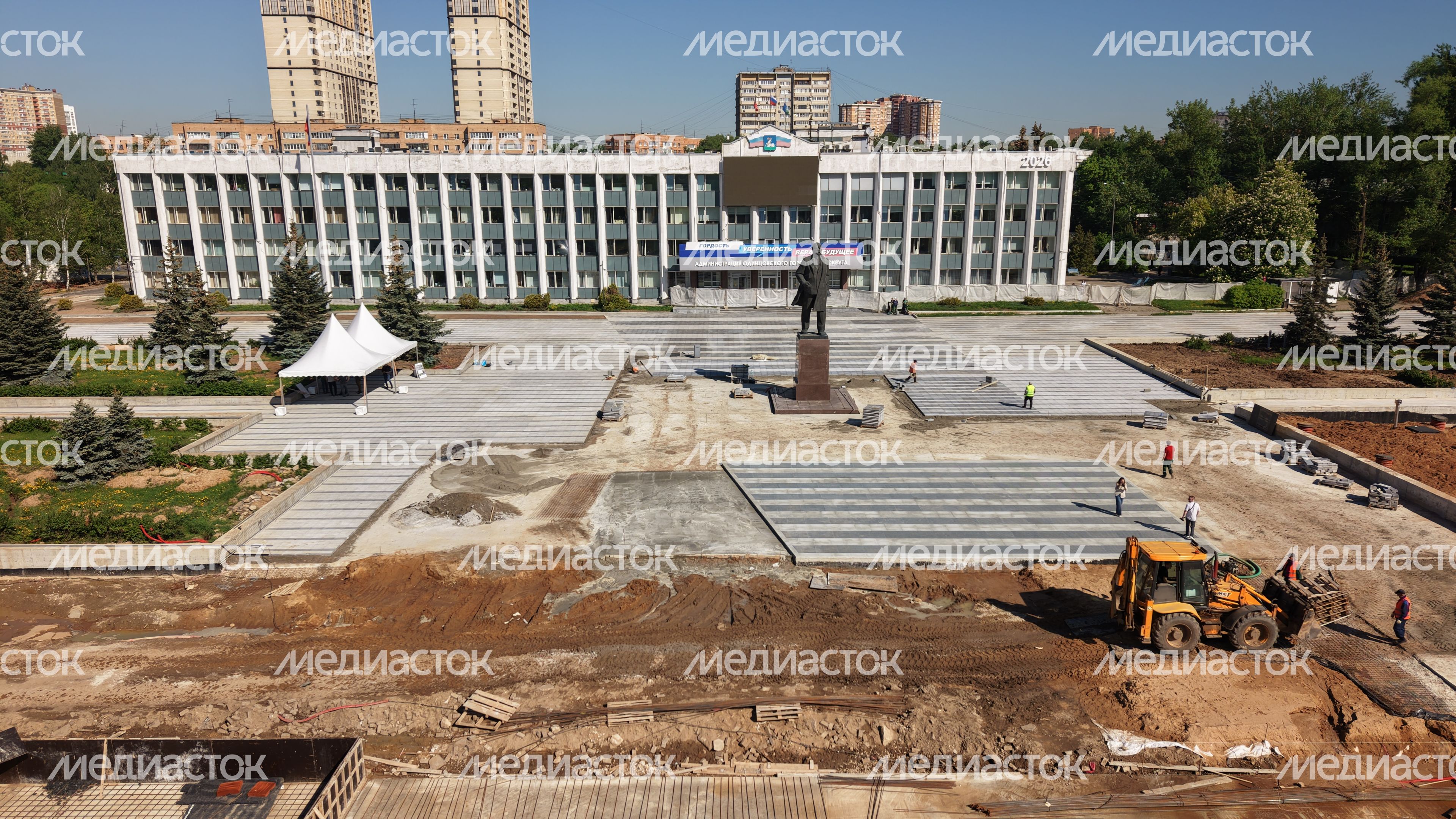 В Одинцове завершается масштабная реконструкция Центральной площади В Одинцове завершается масштабная реконструкция Центральной площади
