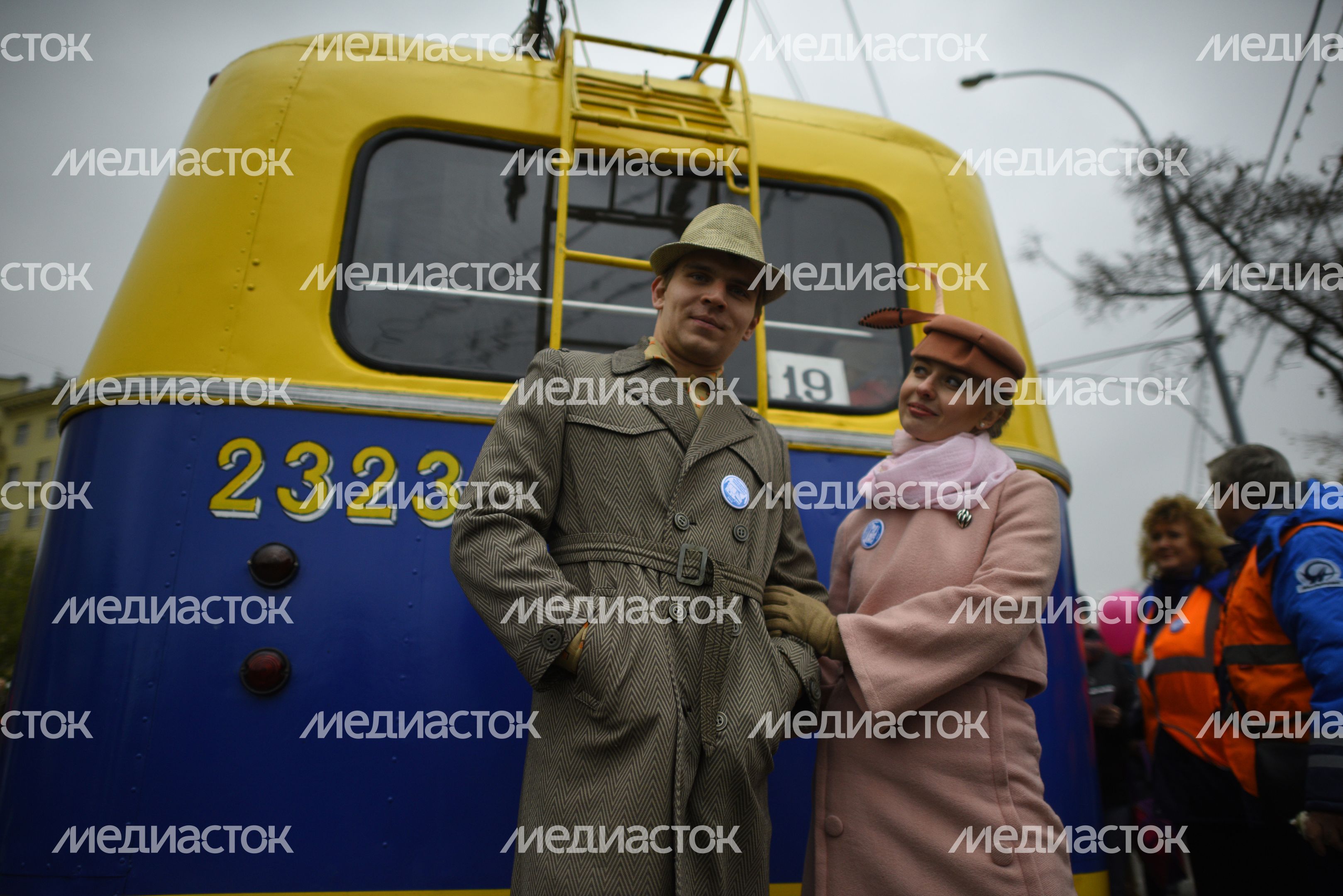 Праздник московского троллейбуса в Москве