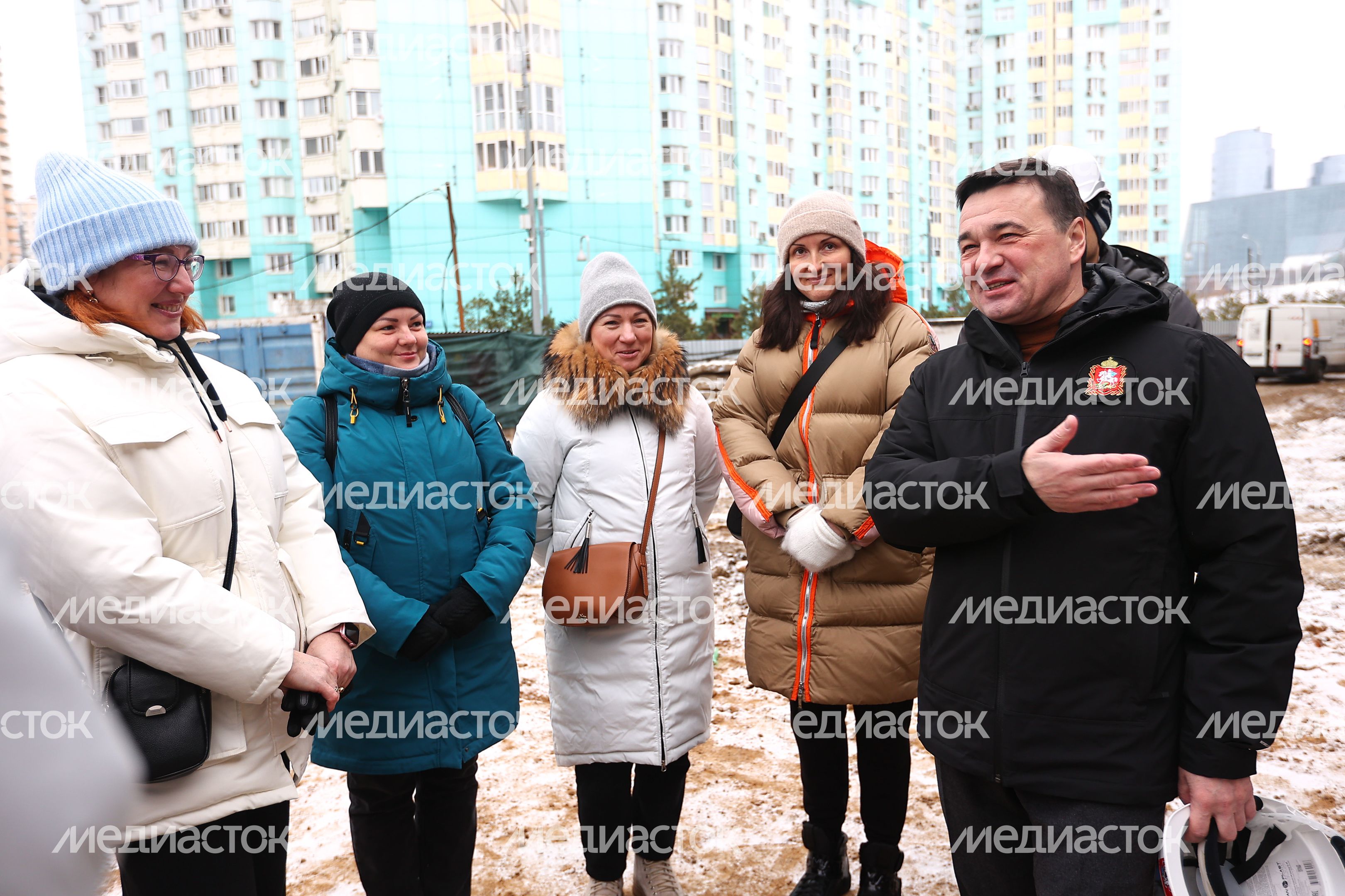 Проверка губернатором образовательного комлекса в Красногорске​