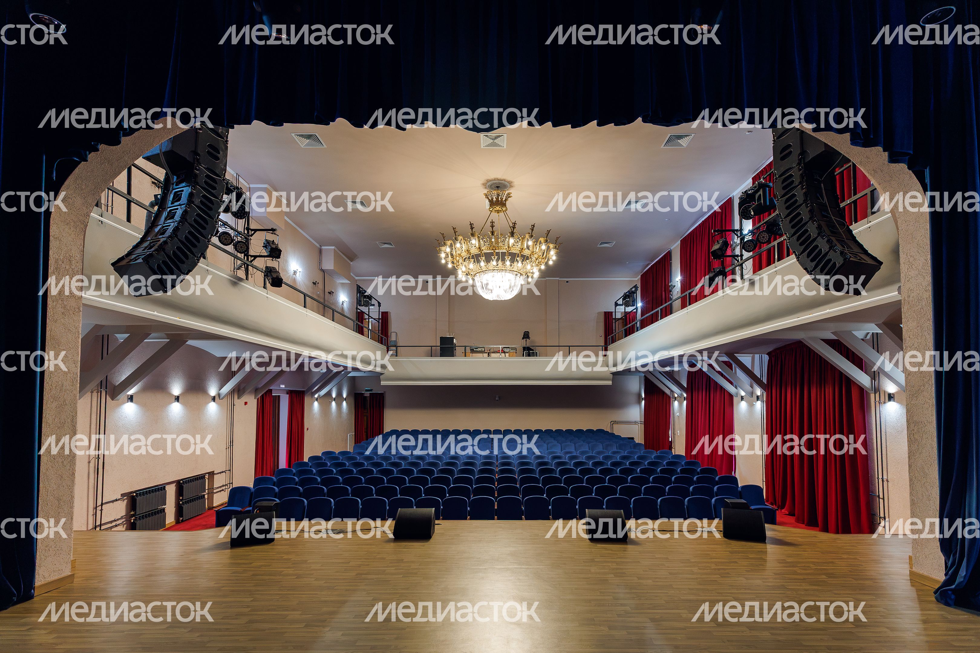Концертный зал Центра культуры и искусств им. Л.Н. Кекушева в Ивантеевке Пушкинского округа после капитального ремонта
