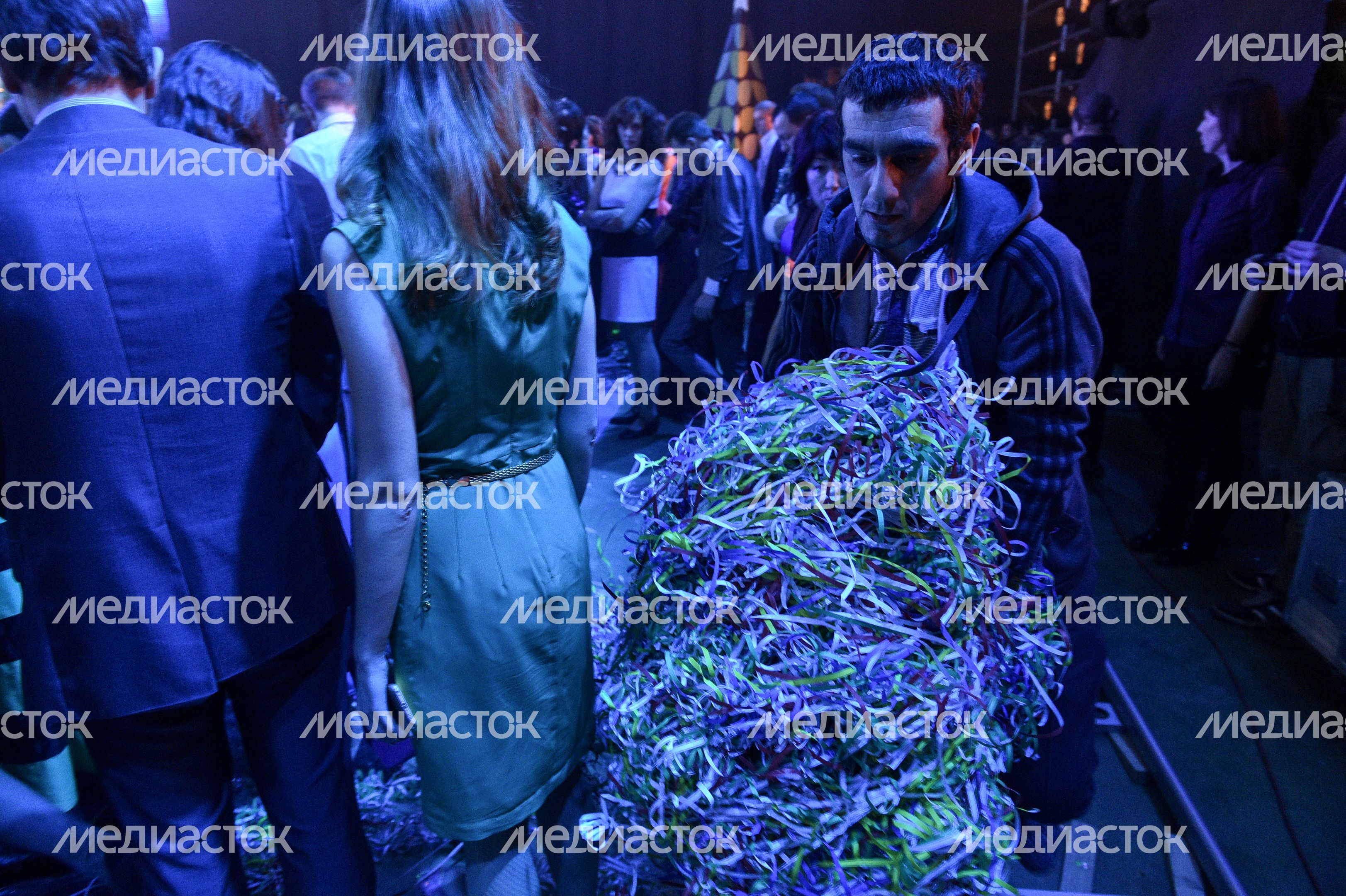 Запись "Новогодней ночи" на "Первом канале"