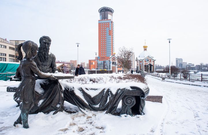Зимние виды города Щелково