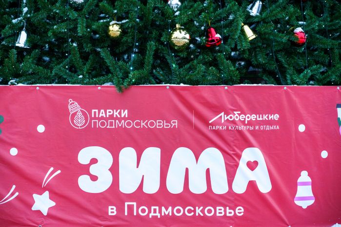 Люберцы. Центральный парк. Зима