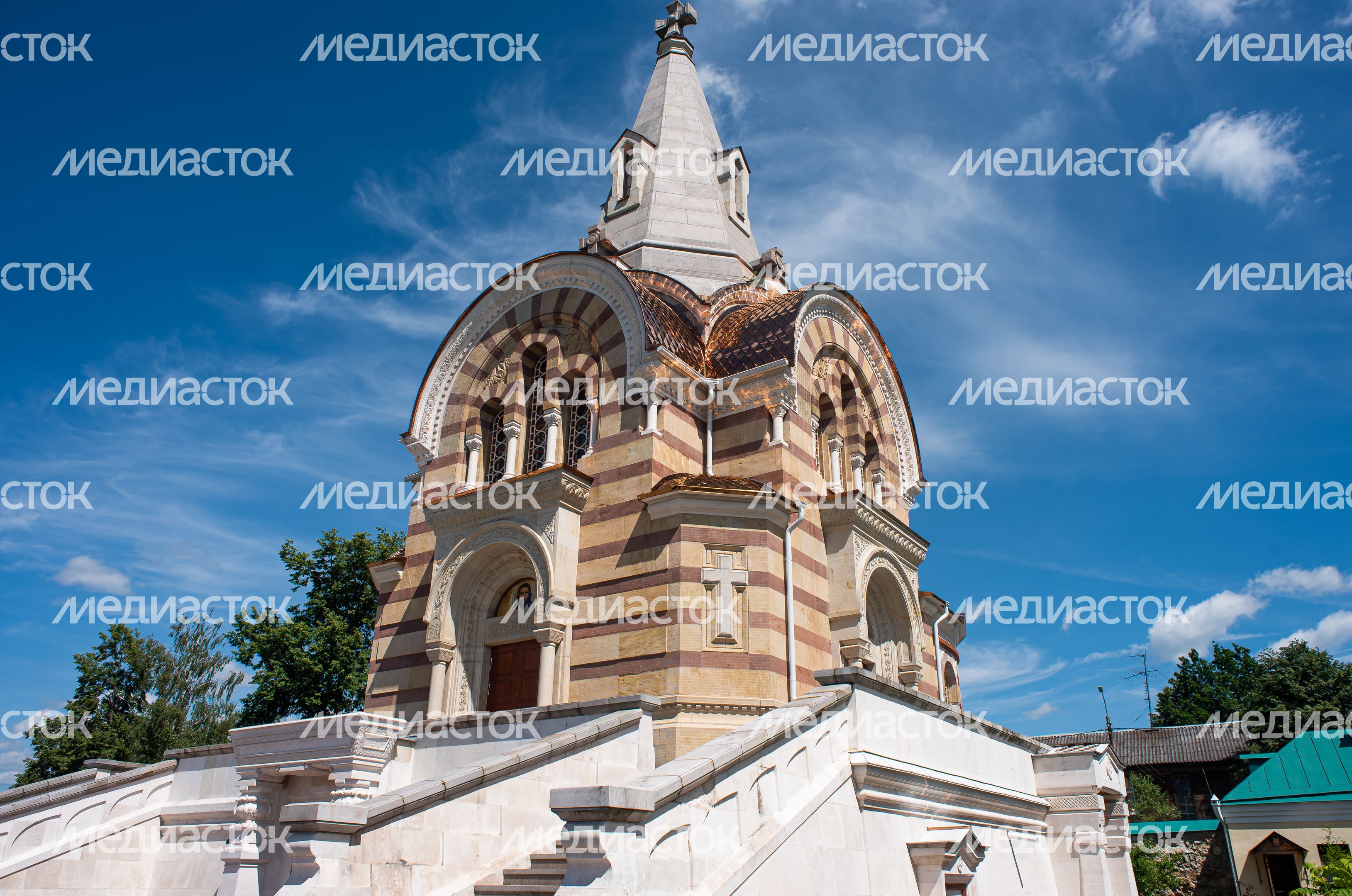 Летние виды города Серпухов