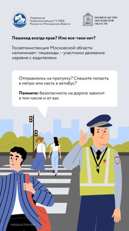 Внимание пешеход Вертикаль 02