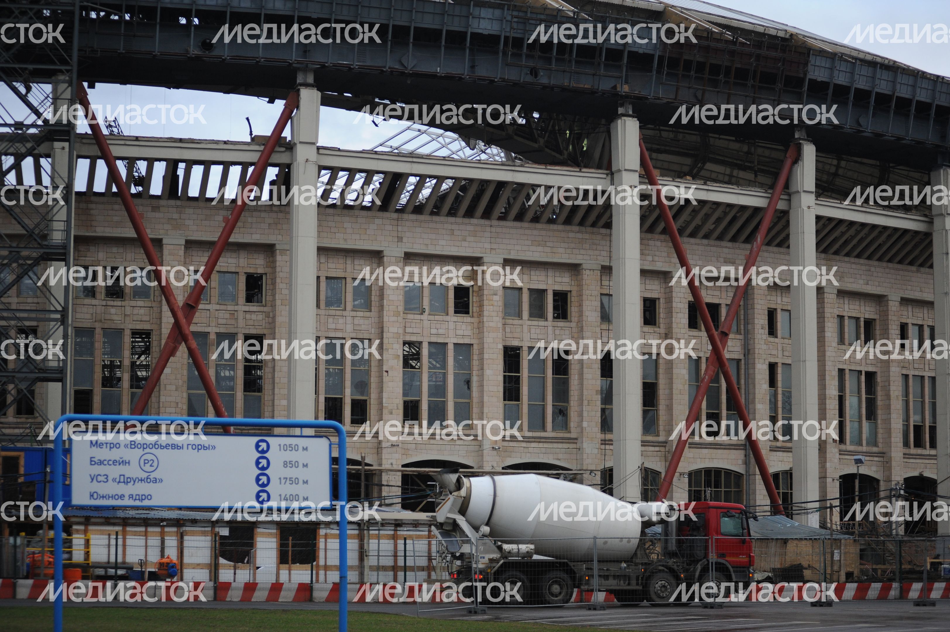 Реконструкция Большой спортивной арены «Лужники»