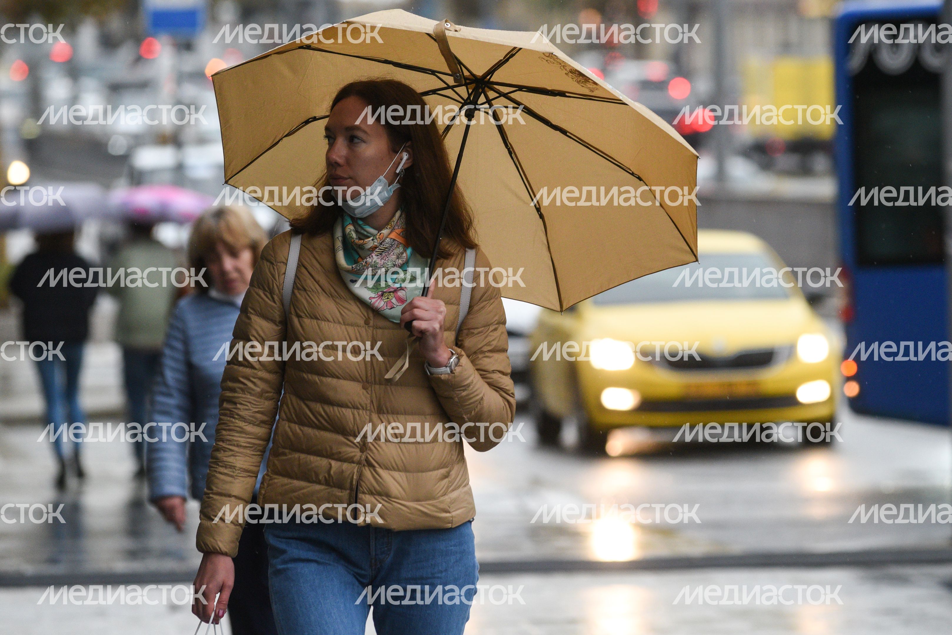 Дождливая погода в Москве