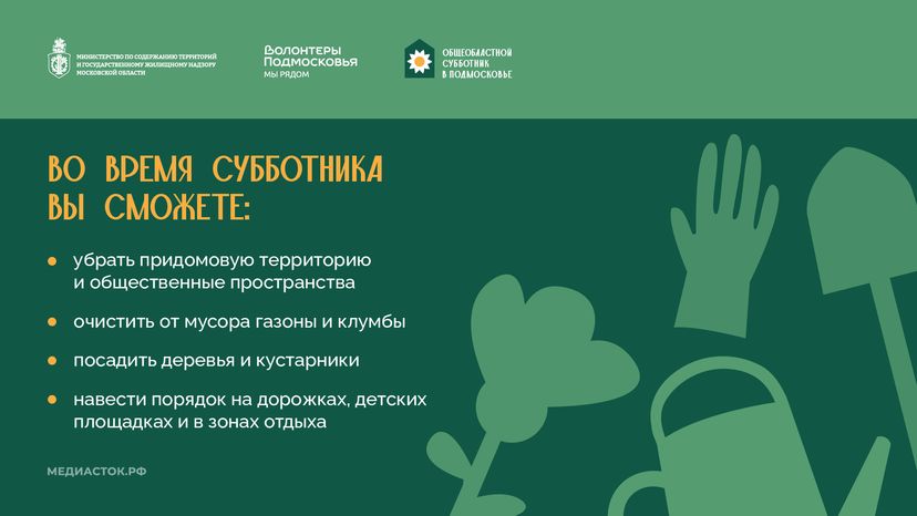 Субботник в Подмосковье 2026 Горизонталь 04