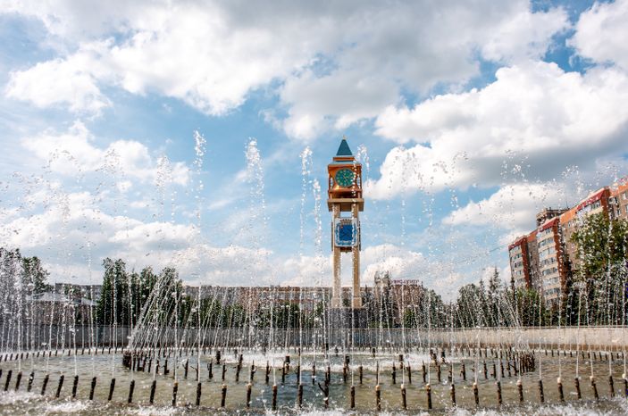 Весенние виды города Подольск