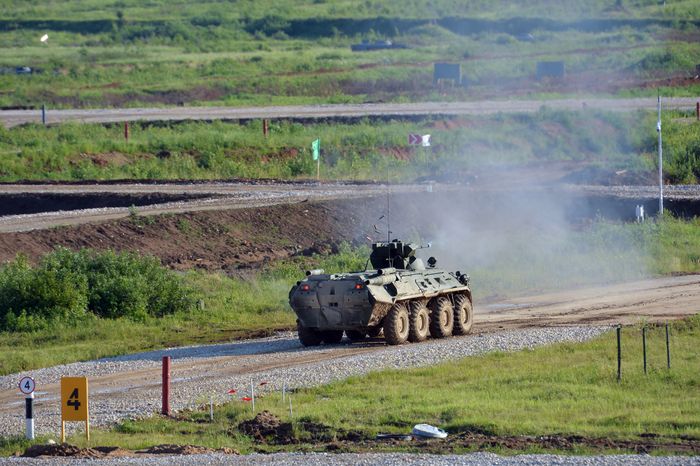 Международный военно-технический форум «Армия-2015». Динамический показ
