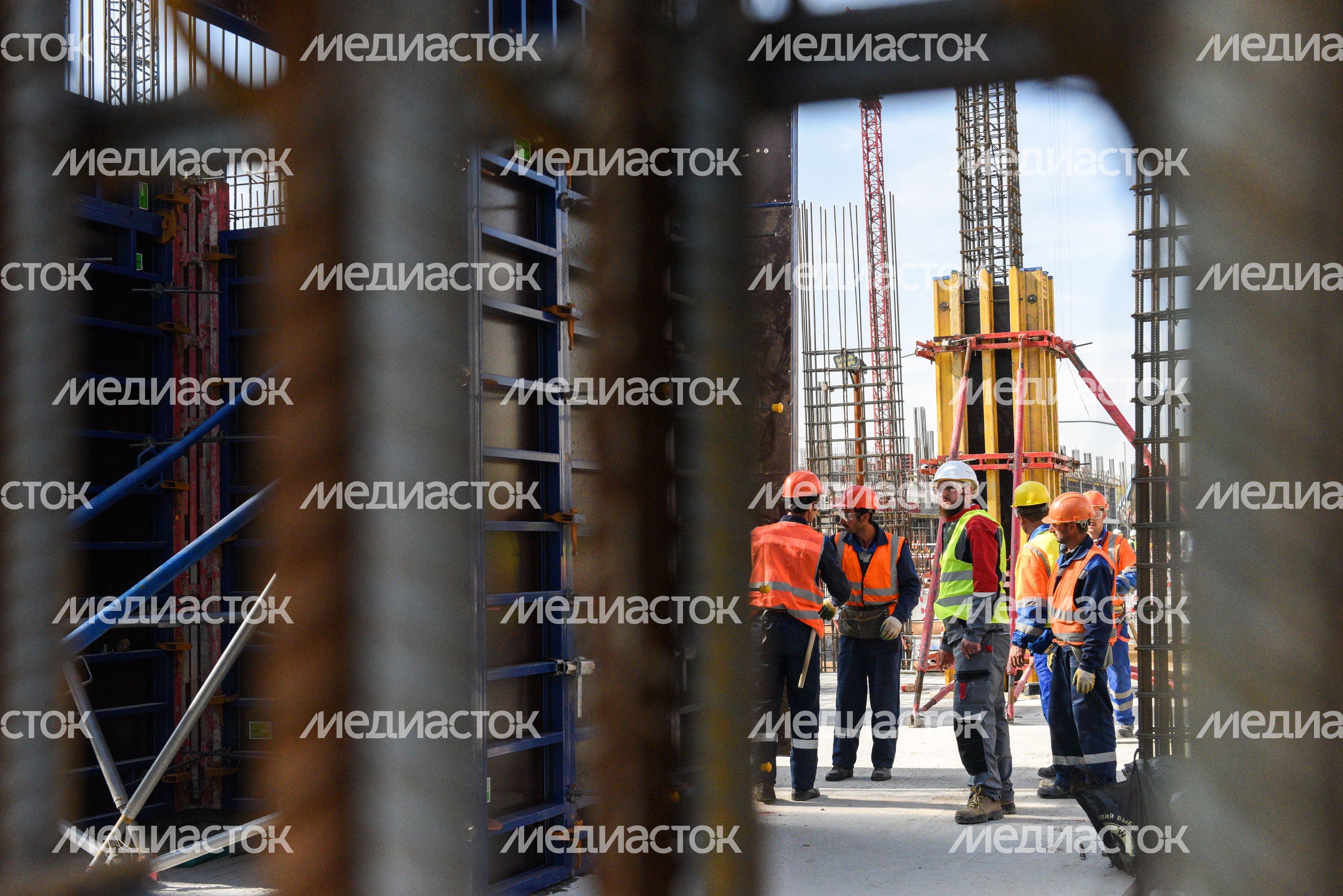 Строительно‑монтажные работы в Национальном космическом центре