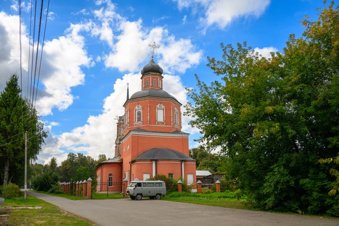 Храм Владимирской иконы Божией Матери в селе Никитское Раменского округа
