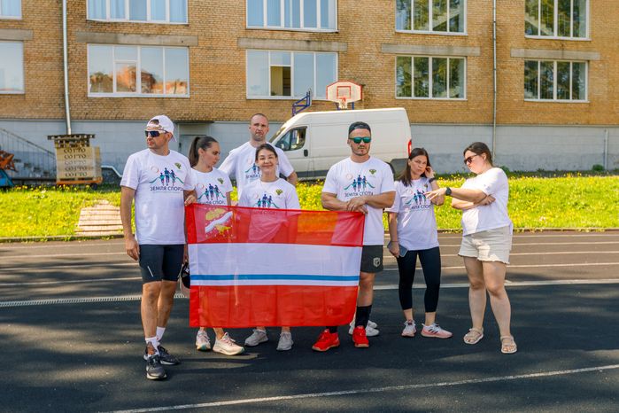 Участники регионального этапа Всероссийского марафона «Земля спорта» в Сергиевом Посаде