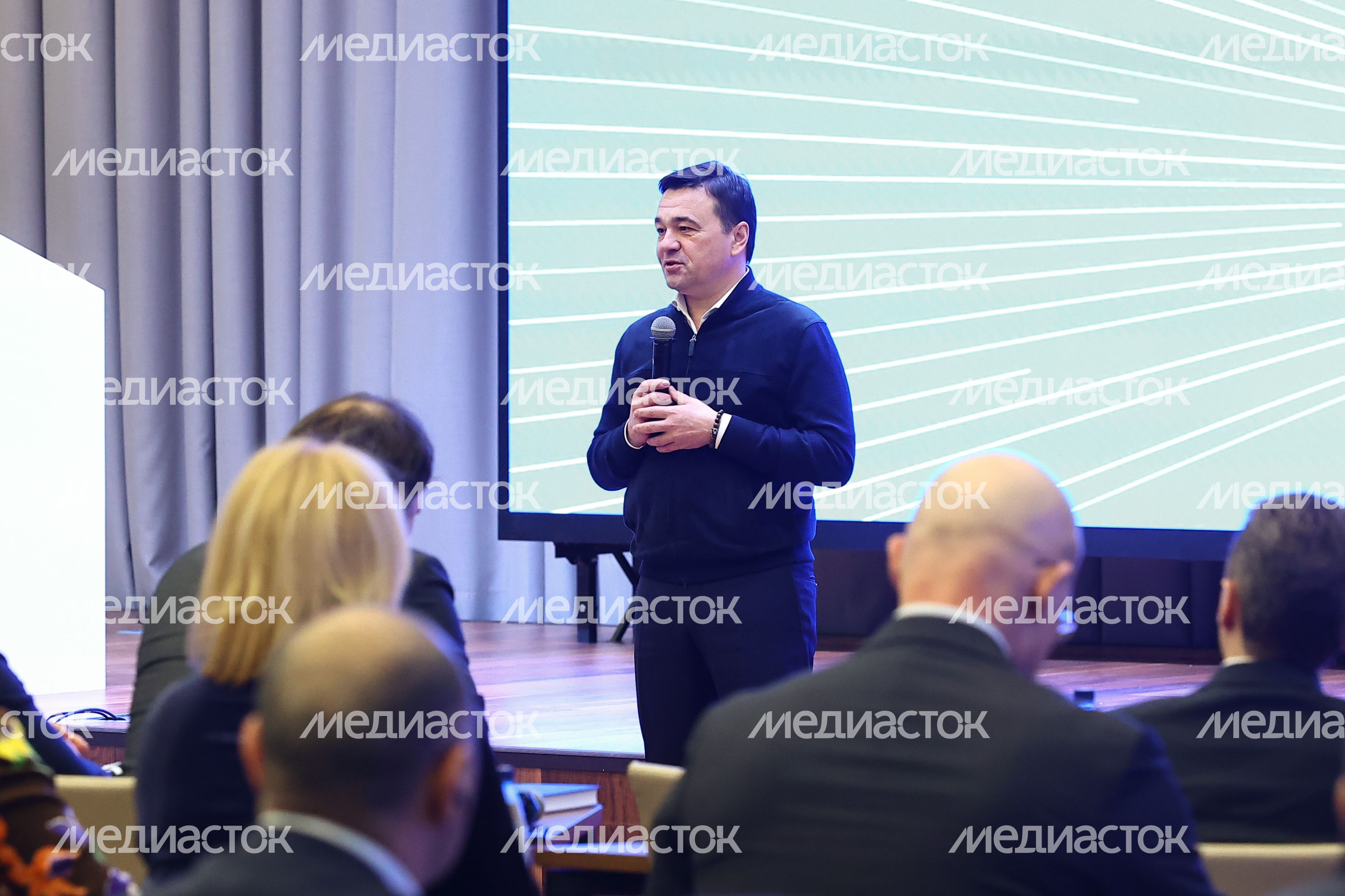 Обучающий семинар для членов правительства региона и глав округов на тему искусственного интеллекта с участием Губернатора Подмосковья