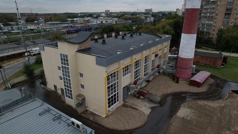 Реконструкция котельной завершена в Подольске
