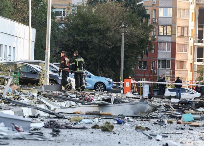 Дом в Раменском г.о., поврежденный в результате атаки украинских дронов