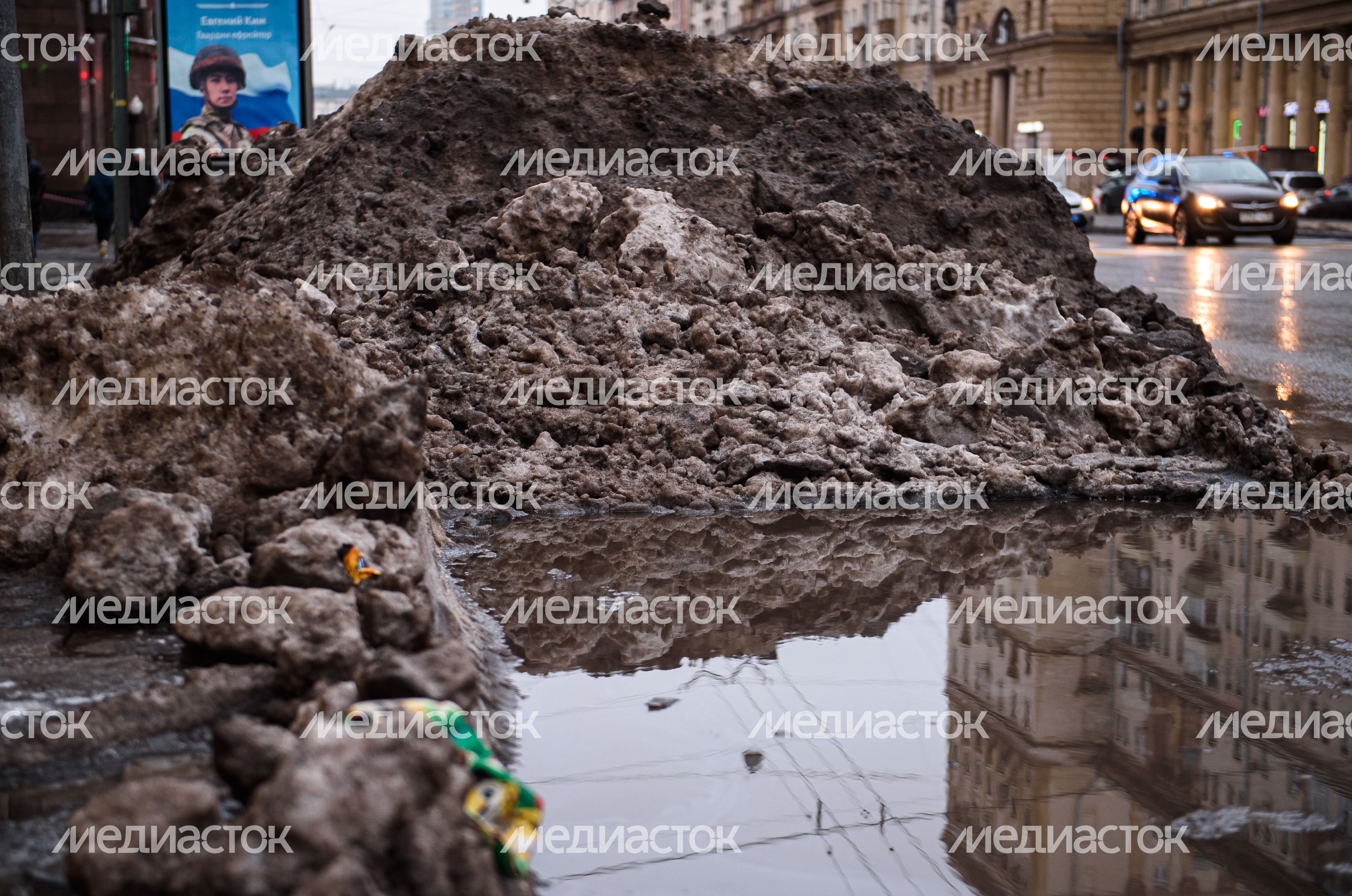 Декабрьская слякоть в Москве Декабрьская слякоть в Москве