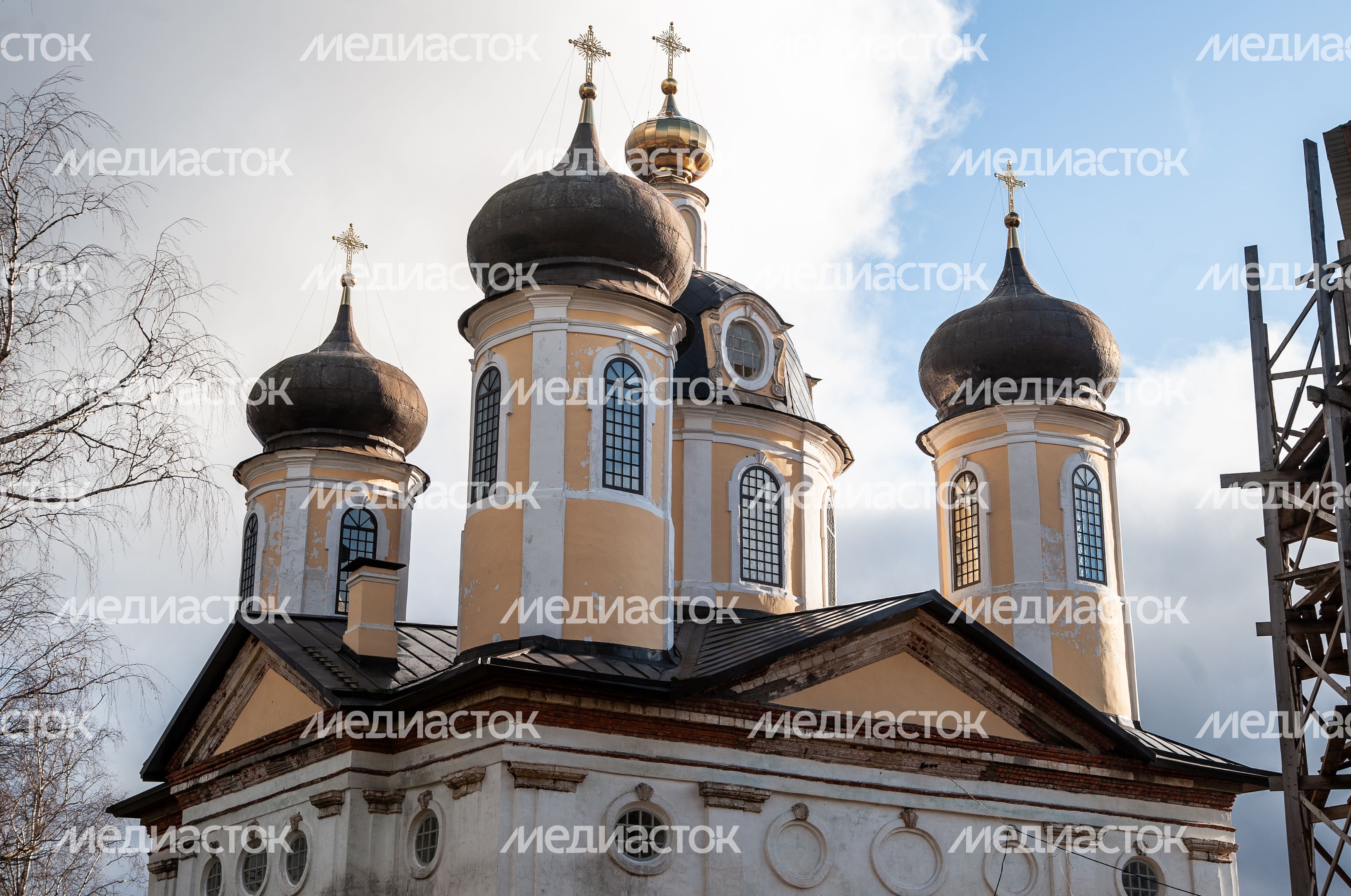 Церковь Преображения Господня в деревне Спасс-Косицы