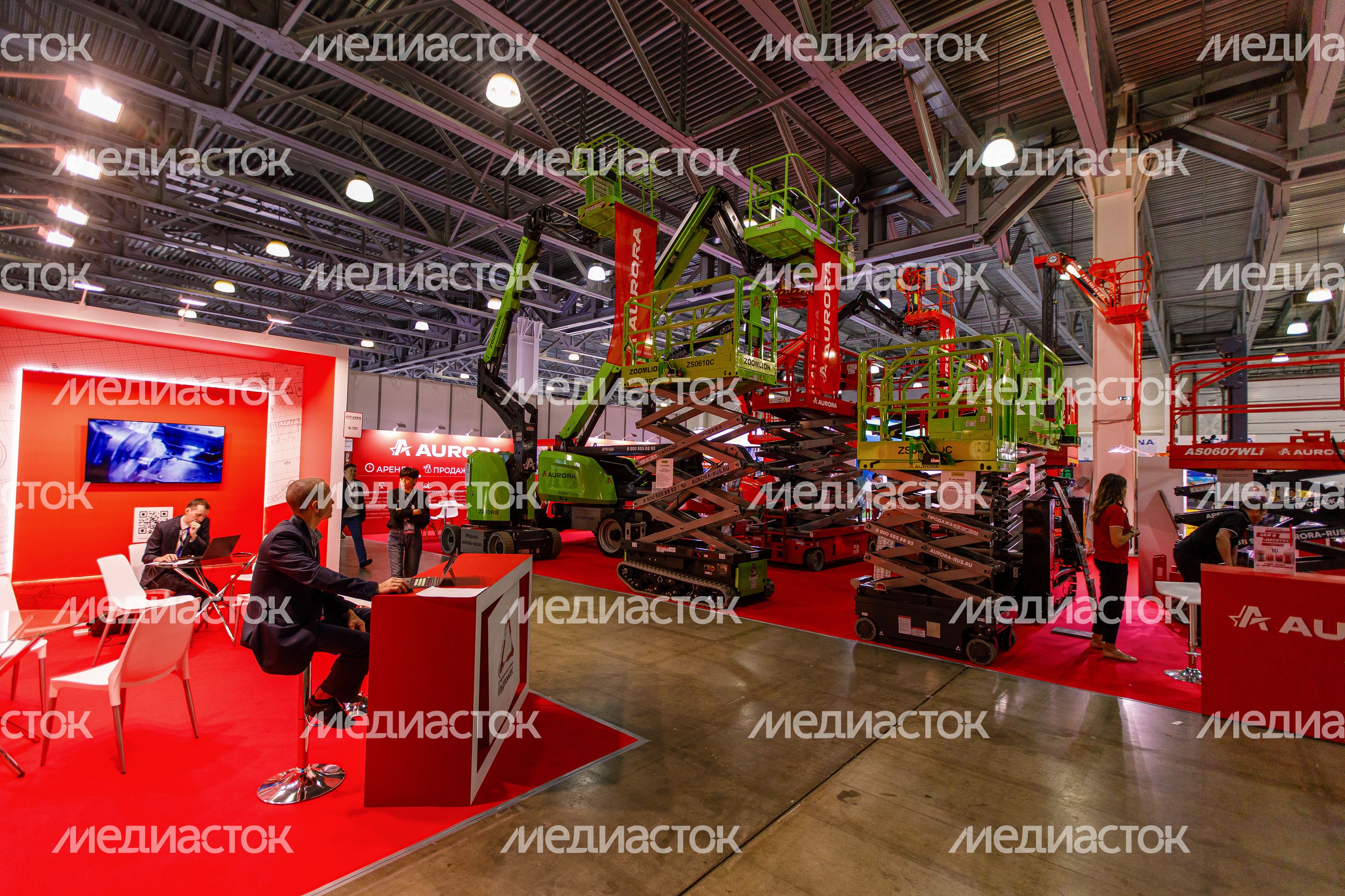 Выставка строительной техники и технологий CTT EXPO в красногорском МВЦ «Крокус Экспо»
