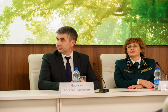 Начальник Управления организации контроля за переданными полномочиями Рослесхоза Алексей Ларькин