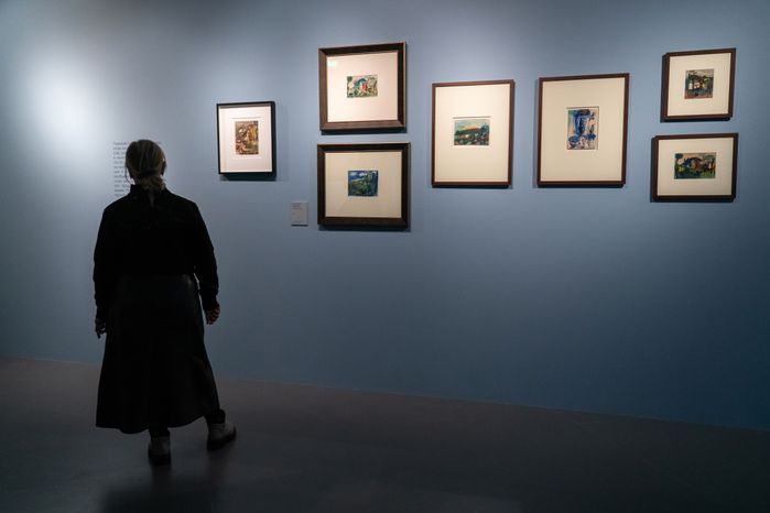 Выставка Александра Лабаса «Невесомость» в музее "Новый Иерусалим" в Истре