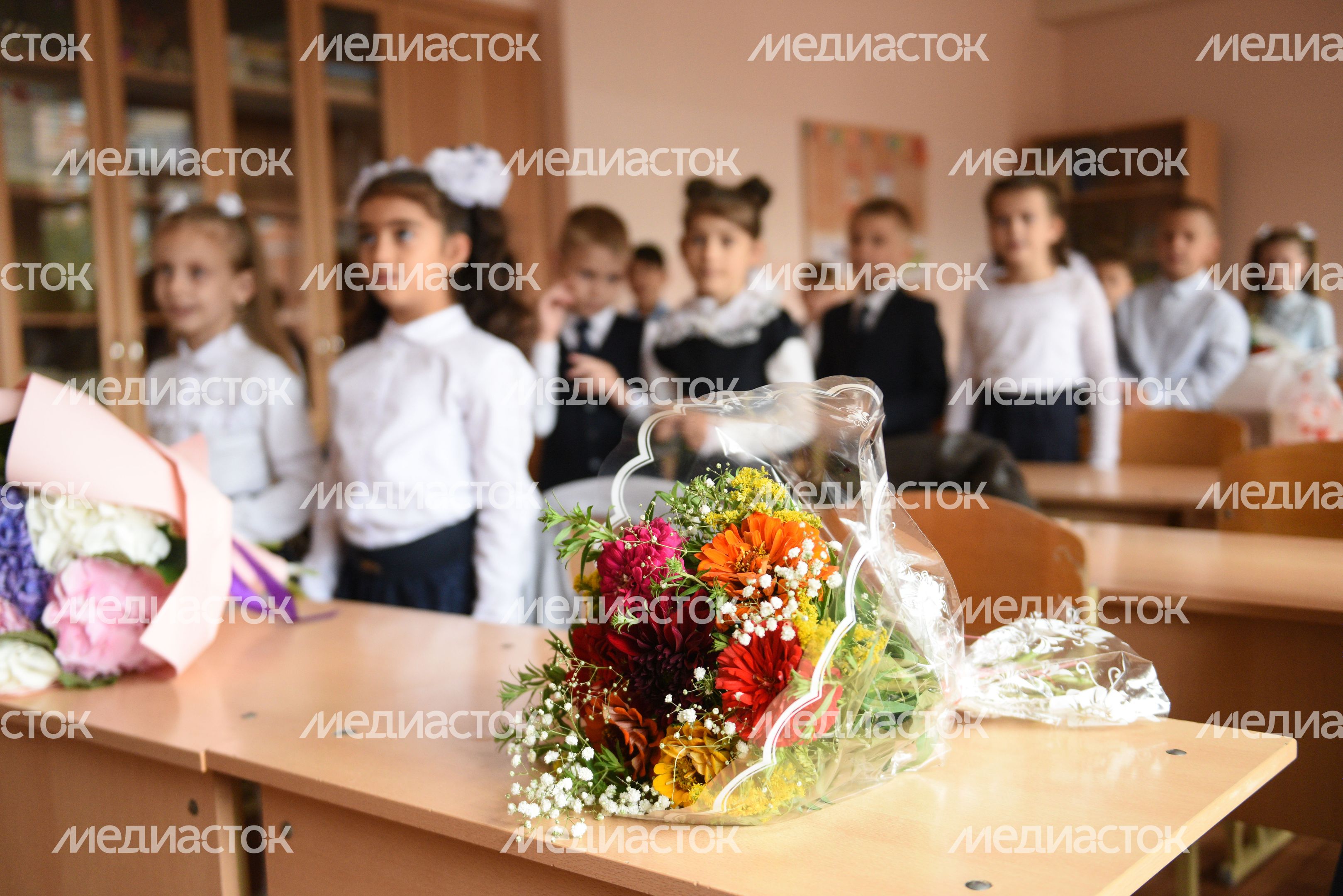 День знаний в общеобразовательной школе № 8 в городском округе Балашиха